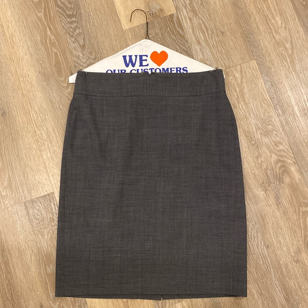 Gray Banana Republic Pencil Skirt